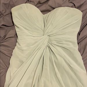 Bill Levkoff Maxi Bridesmaides Dress style# 484